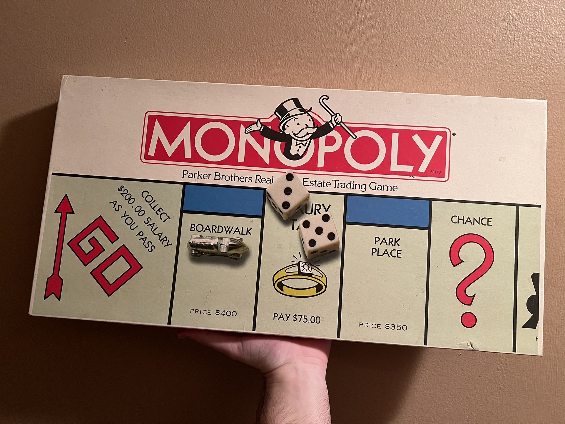 Vintage 1985 Monopoly Board Game by Parker Brothers – Complete Classic Set