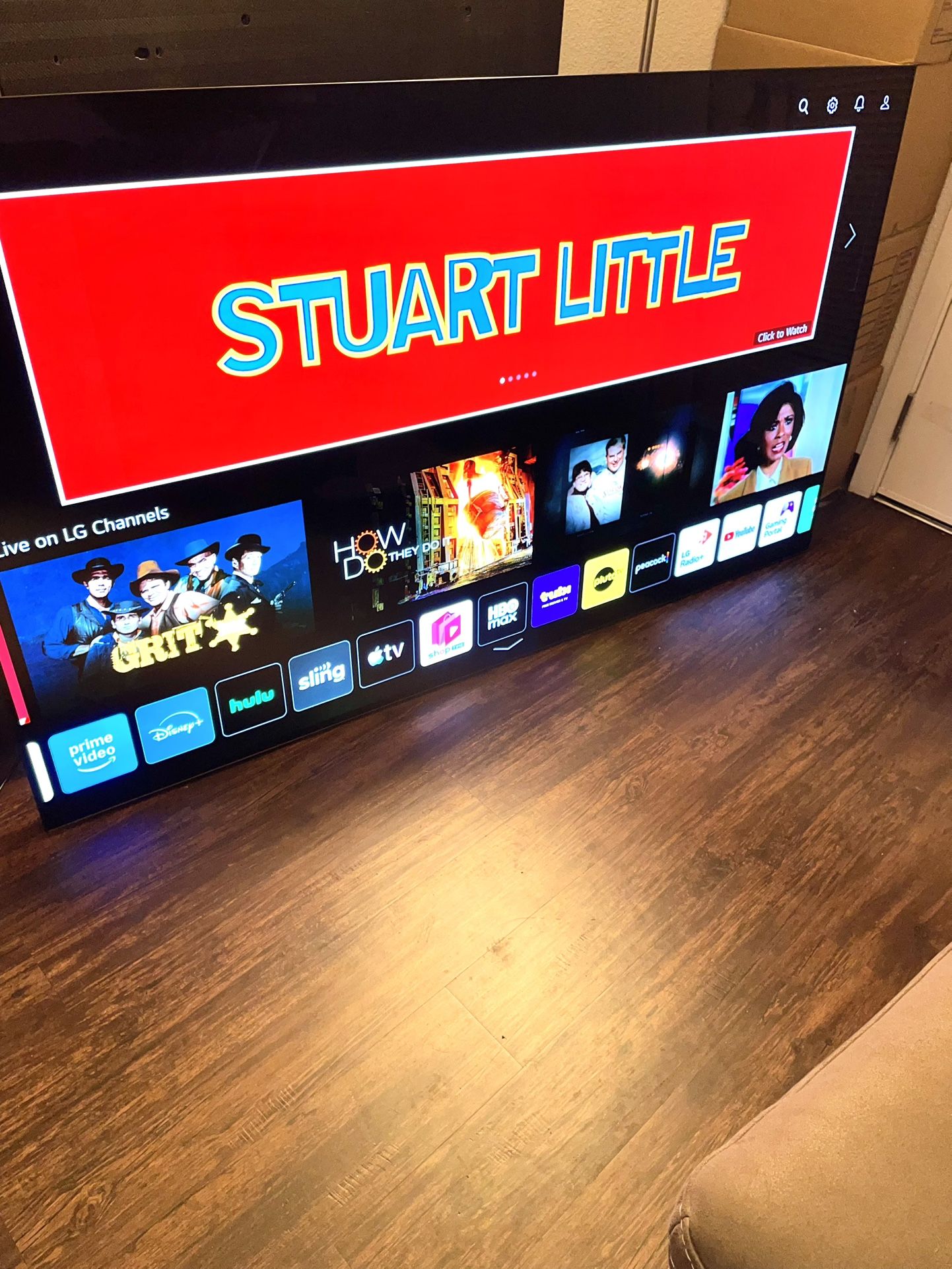 77”LG OLED C1 4K 2160p UHD Smart TV HDR Model OLED77C1PUA