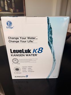 Enagic LeveLuk K8 Kangen Water alkaline filtration and ionizer machine
