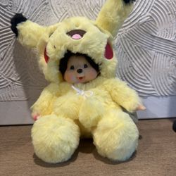 Monchhichi Pikachu