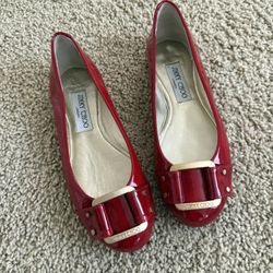 Jimmy Choo Ballet Flats Leather Shoes