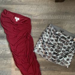 Women’s Dress And Skirt ( Express) S - XS