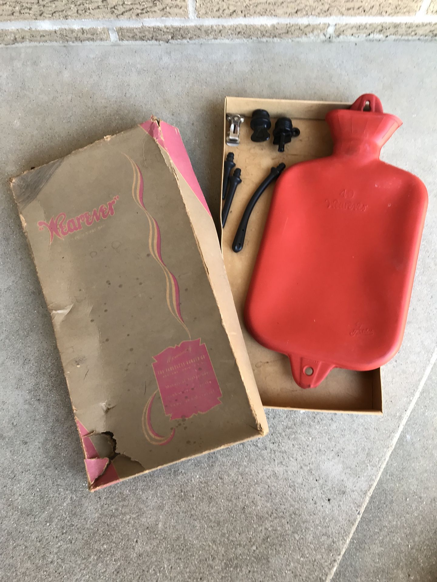 Vintage Hot water bottle/compress