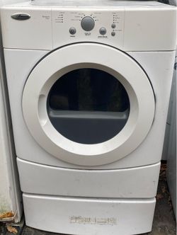 Amana dryer front loader