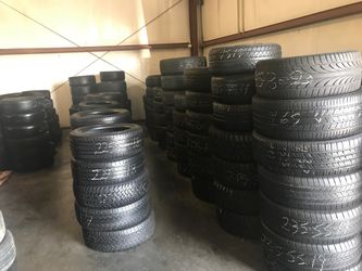 ASK FOR ANY USED SIZE TIRES‼️WE HAVE THE BEST USED TIRES IN TOWN‼️ ALL OF OUR TIRES HAVE MORE THAN 50% THREAD