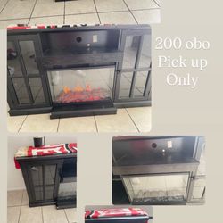 Tv Stand / Fire Place 
