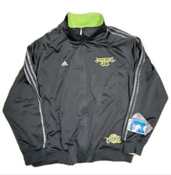 adidas Cleveland Cavaliers Comeback City Men's XL Black & Green Jacket 2008 NWT