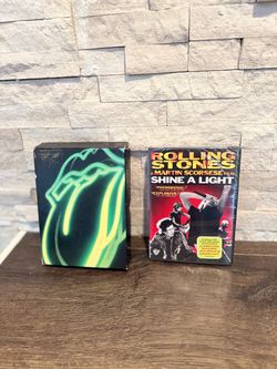 Rolling Stones DVD Lot Four Flicks 4-Discs Box Set & Shine A Light  1 New Sealed
