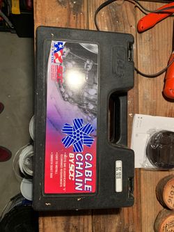 Tire cable chain