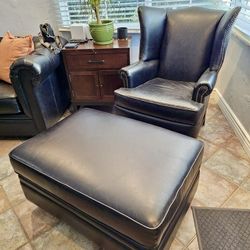 Pottery barn Arm Chair With ottoman/Loveseat