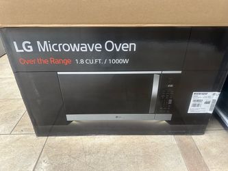 LG Over the Range Microwave 1.8 CU