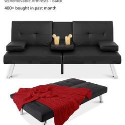 Black Foldable Couch