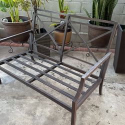 Aluminum Love Seat Patio Chair 