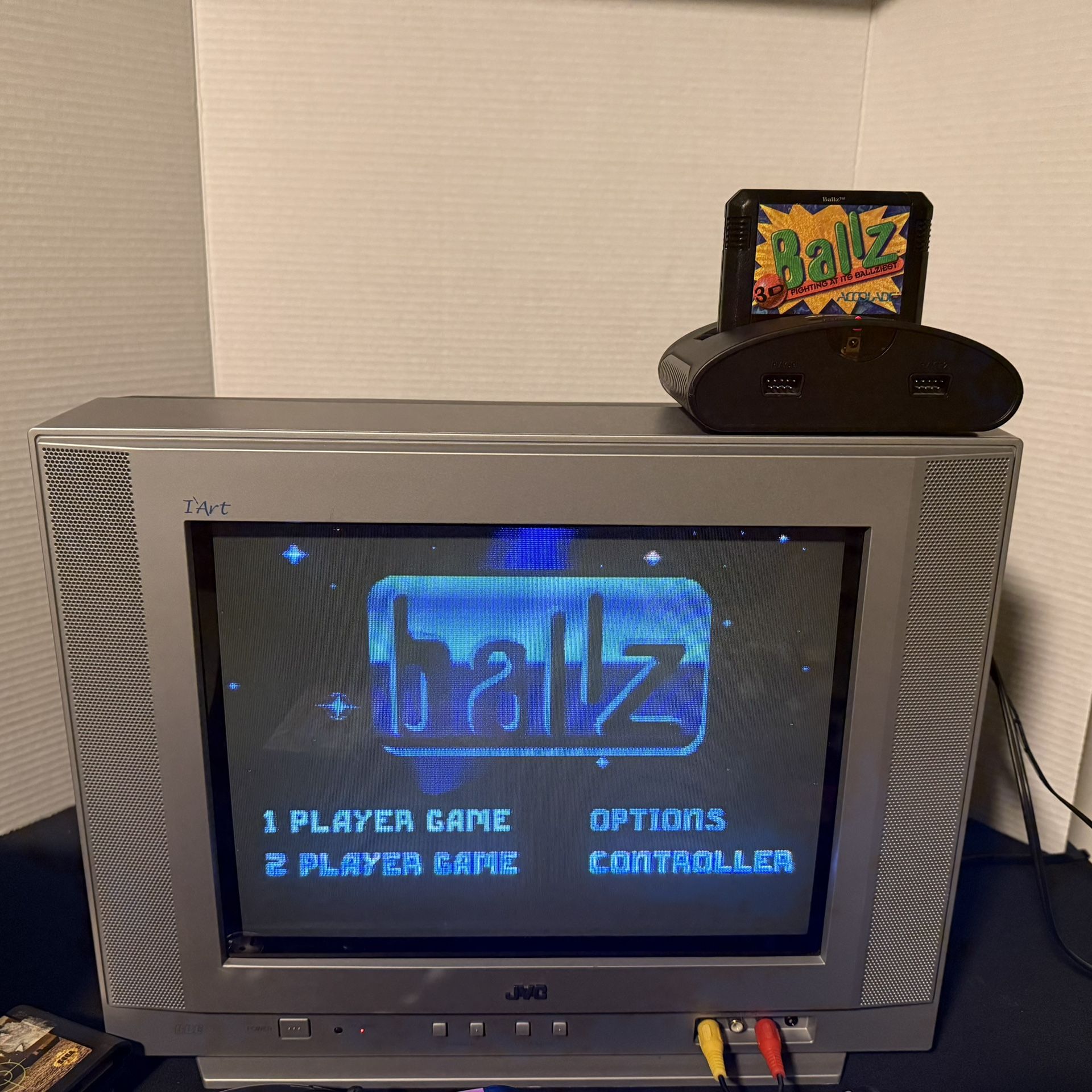 14” JVC I’ART CRT TV For Retro Gaming