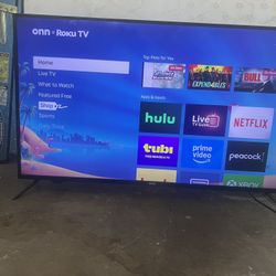 43 Inch 4k HDR Onn Roku Tv 