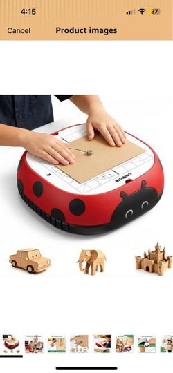 Safe Power Cardboard Cutter for Kids, STEM + STEAM Educational Toy
