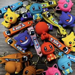 Pokémon Key Rings