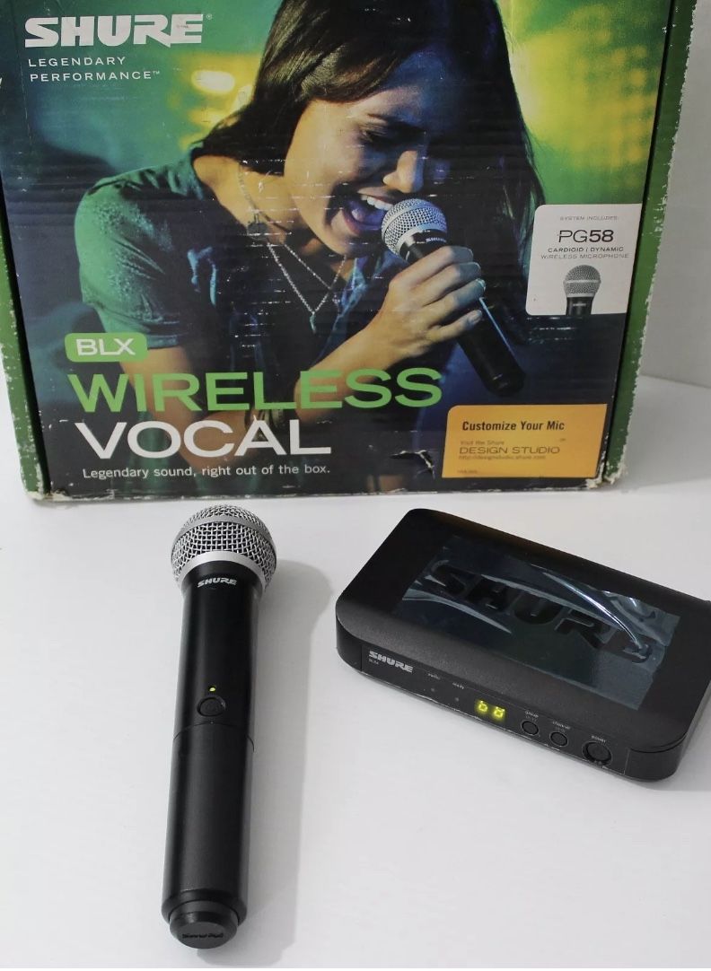 Shure wireless microphone