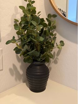 Modern Home Decor Bundle | Vases, Faux Plants, Lamp & Decorative Accents