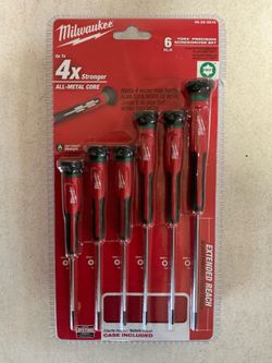 Milwaukee.  Torx Precision Screwdriver Set (6-Piece).