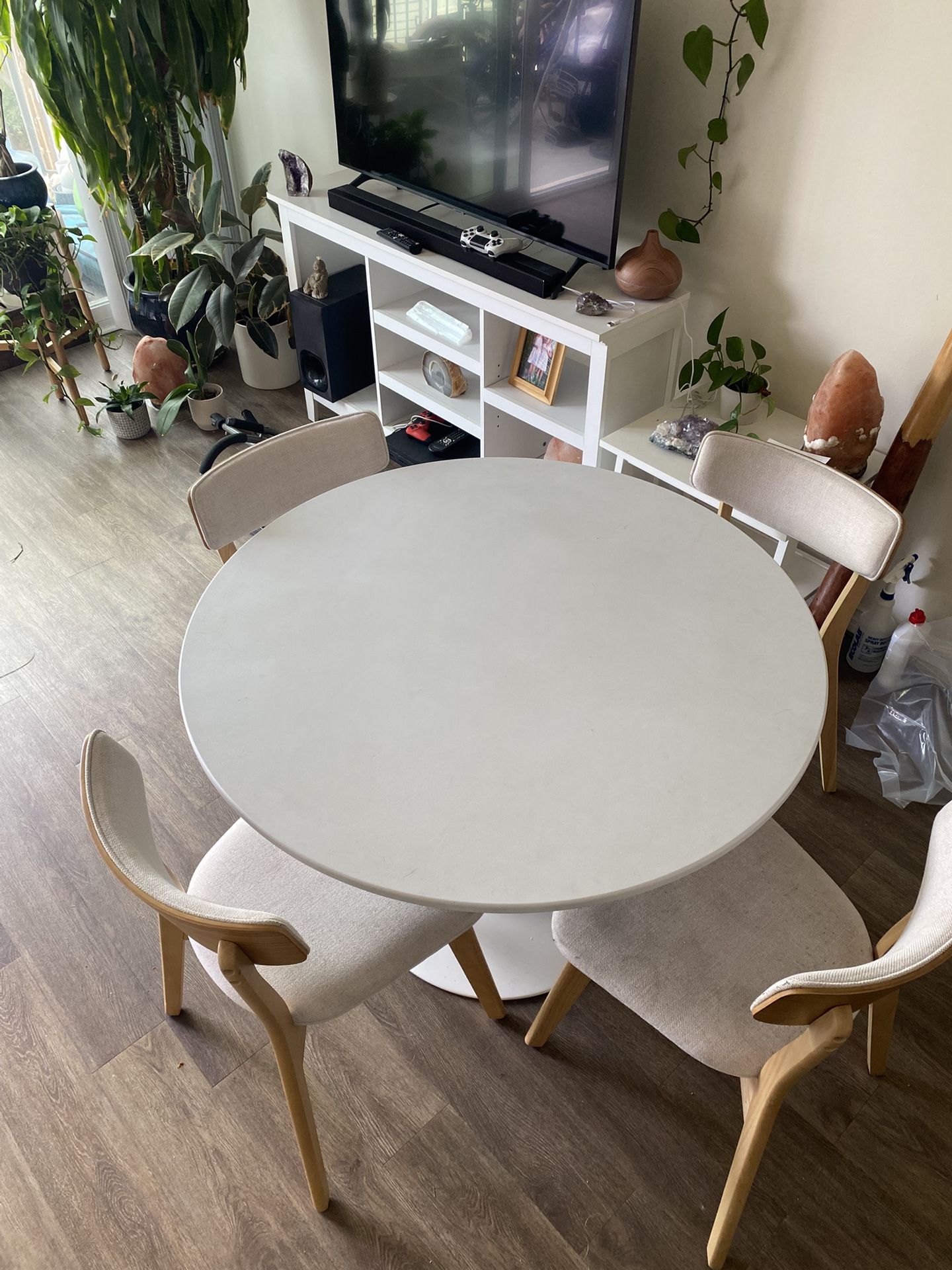 Dining Table With 4 Chairs