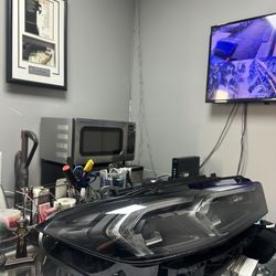 BMW 330i M340i G20 LCI 3 SERIES SHADOWLINE TRIM RIGHT PASSENGER LED HEADLIGHT HOUSING 2023-2025