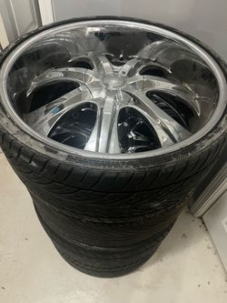 24in Chrome Rims