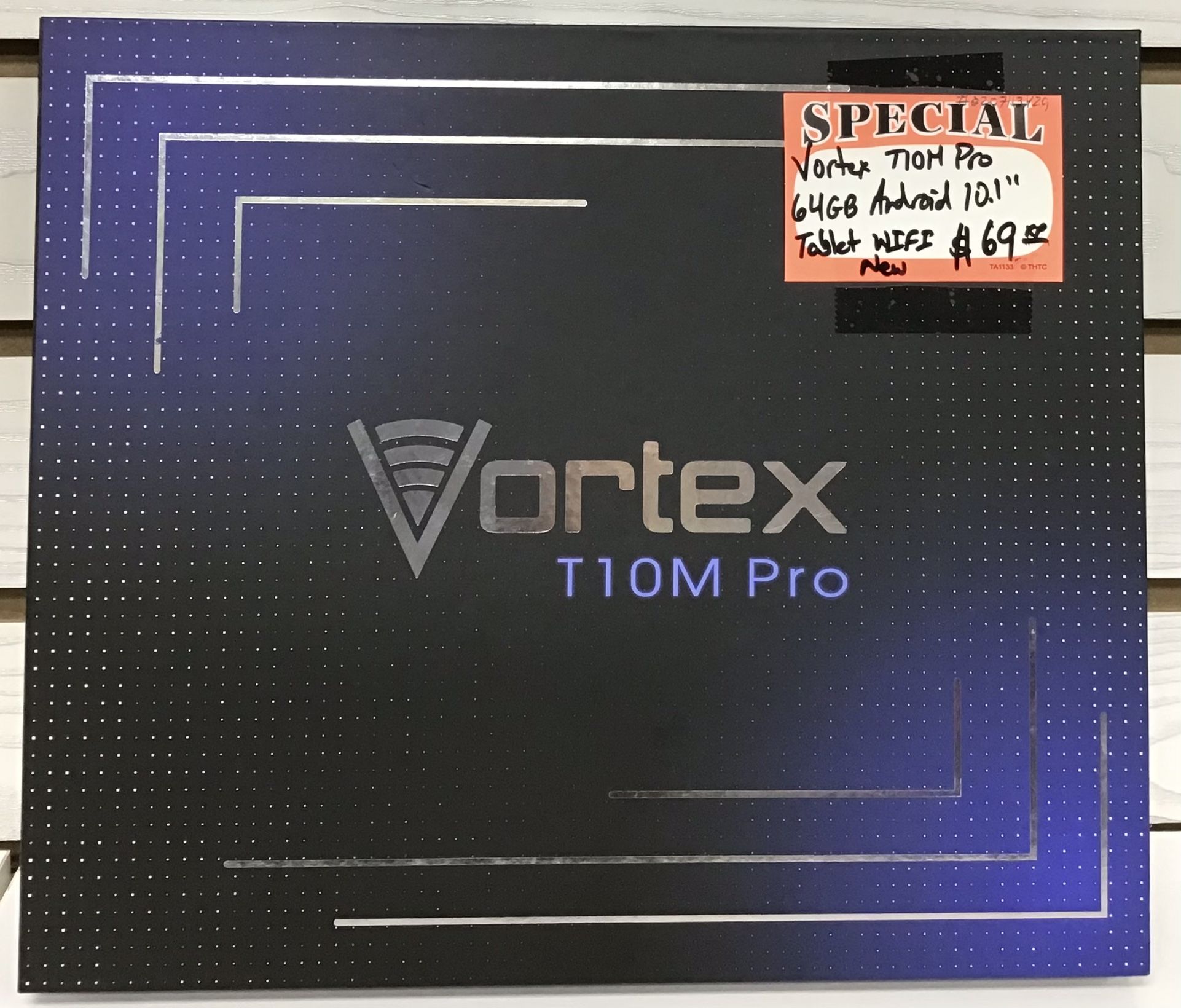 Vortex T10M Pro 64GB Android 10.1” Tablet Wi-Fi New