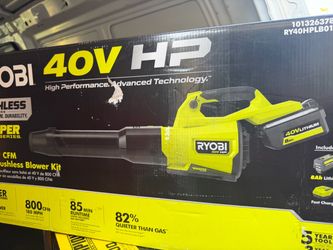 Ryobi 40V HP Brushless Blower Kit