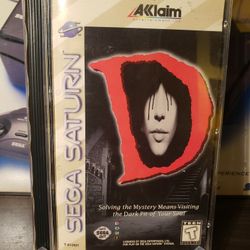 D Horror Game Sega Saturn
