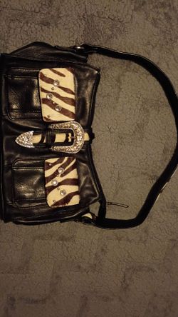 Zebra Print Purse