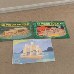 3 D Wood Craft Construction Kit
