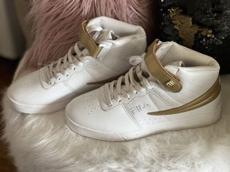 Fila White High top Shoes