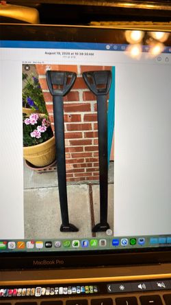 Car top luggage roof rack cross bar adjustable $30