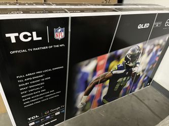 New TV in the box 65” TCL QLED 7 Series 