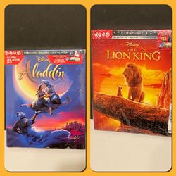 Lion King And Aladin In 4K UHD