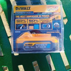 DeWalt Power Stack 5AH 20 Volt Lithium-ion Battery