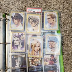 FINAL fantasy 8 complete  triple triads cards !