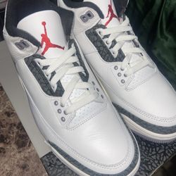 Air Jordan 3 Retro 'Cement Grey' Size 8.5