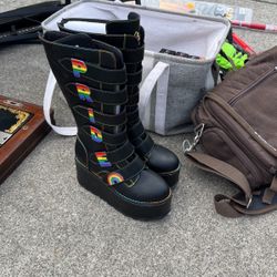 Pride Platform Boots