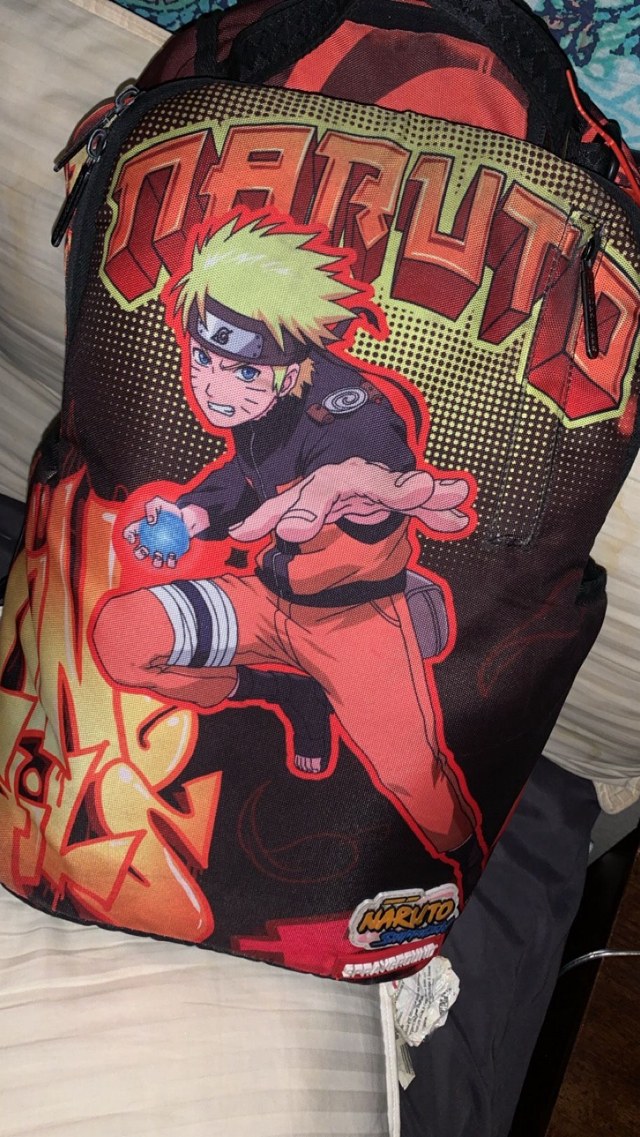 Spray ground Naruto Backpack