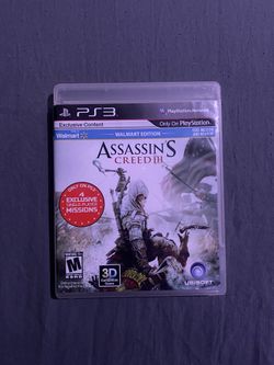 Assassin’s Creed 3 PS3 Game