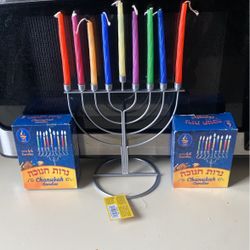 Candles And Holder