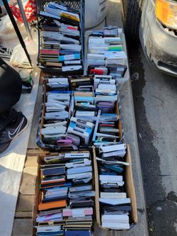 Cellphone Cases And Temper Glasses, Most For 2-4 dollars Each 