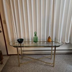 MCM HOLLYWOOD REGENCY CONSOLE TABLE 