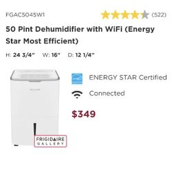 Dehumidifier 50 Pint Wifi