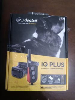 IQ plus dog collar trainer