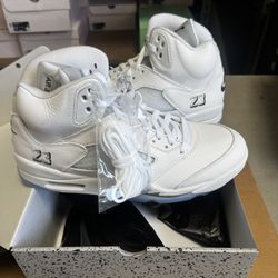 Air Jordan 5 Retro White Metallic 2026 Men HQ7978-103