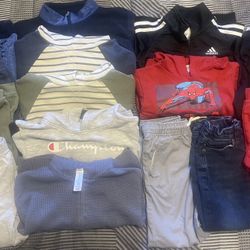 Free 3T, 4T & 5T used clothes for boy 