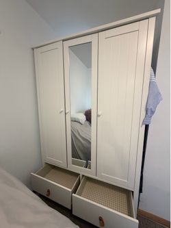 IKEA Wardrobe Gullaberg White